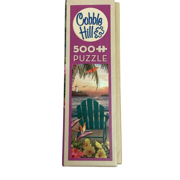 Cobble Hill "Island Paradise" 500 Piece Jigsaw Puzzle - Picture 3 of 6